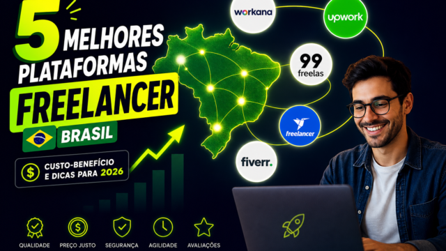5 melhores plataformas freelancer Brasil: custo-benefício e dicas para 2026