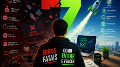 7 erros fatais ao começar como programador freelancer e como evitar cada um