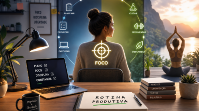 Como estruturar rotina produtiva freelancer home office com foco e equilíbrio