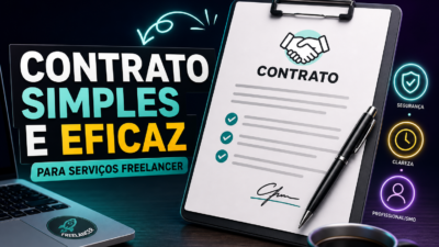 Como montar contrato simples e eficaz para serviços freelancer