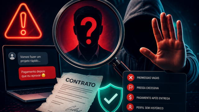 Guia prático: como identificar cliente golpista freelancer e evitar golpes comuns