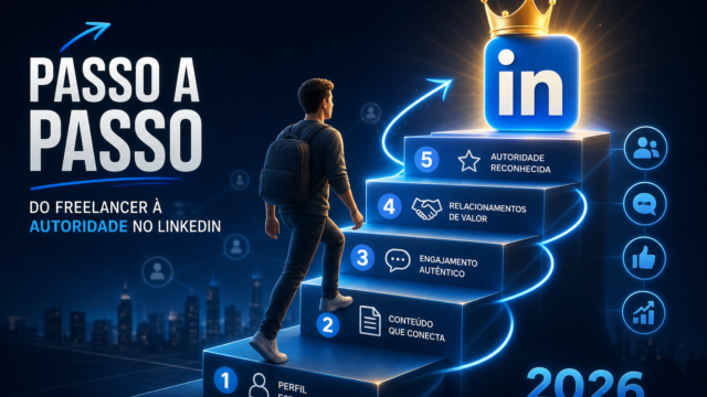 Passo a passo: como freelancer cria autoridade no LinkedIn de forma orgânica em 2026