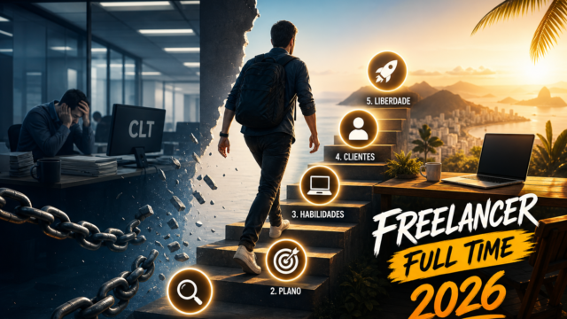 Passo a passo para sair do CLT e virar freelancer full time com segurança em 2026